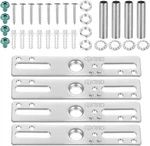 Pcs 4" Ceiling Light Fixture Mounting Bracket Kit Universal Hardware Set. Fixed Price $11.23.