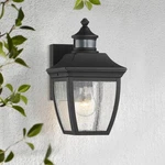 John Timberland Beaufort 12" Black Motion Sensor Outdoor Wall Light. Fixed Price $99.99.