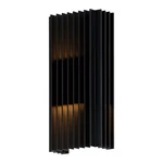 Black Led Outdoor Wall Sconce From The Rampart Collection. Fixed Price $248.00.