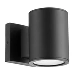 Textured Black Led Outdoor Wall Lantern From The Cylinder Collection. Fixed Price $159.00.