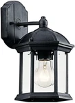 Barrie 10.25" Light Outdoor Wall With Clear Beveled Glass In Black. Fixed Price $66.99.