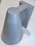Open Box Designers Fountain LED23221-SV Silver 12"T Outdoor Wall Sconce. Fixed Price $24.00.