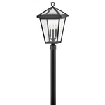 Hinkley Lighting Alford Place 3LT Outdoor Post MOUNT/2W, Black/clear 2563MB-LL. Fixed Price $609.00.