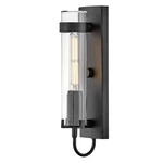 Hinkley Lighting Ryden 16" Outdoor Wall Mount, Black/clear - 13200BK. Fixed Price $169.15.