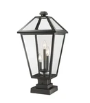 Roseto ZPL36451 Calvin Light 25" Tall Outdoor Pier Mount Post - Black. Fixed Price $375.70.