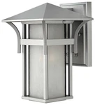 Hinkley Harbor 10 1/2" High Titanium Silver Finish Outdoor Wall Light. Fixed Price $228.65.
