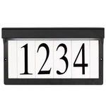 Kichler 43800LED 12.25"W Address Light - Black. Fixed Price $95.97.