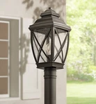 Kichler Tangier 19 3/4" High Olde Bronze Outdoor Post Light. Fixed Price $269.97.