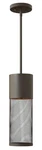 Hinkley Aria Transitional One Light Outdoor Hanging Lantern, Buckeye Bronze. Fixed Price $504.39.
