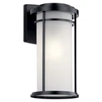 Kichler Toman Large 1 Outdoor Wall Light, Black - 49688BK. Fixed Price $284.97.