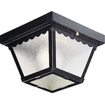 Progress Lighting P5727-31 7-1/2" Outdoor Ceiling Mount Fixture Black. Fixed Price $17.99.