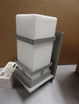 Sconce Outdoor Wall Mount Light With Glass Globe - Home Selects #6718. Fixed Price $10.00.