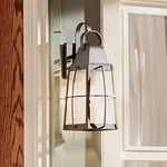 Kichler Tolerand 17 3/4"H Textured Black Outdoor Wall Light. Fixed Price $294.99.
