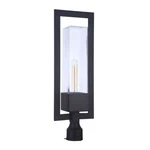 Craftmade Perimeter 1 Light Post Mount, Midnight ZA4025-MN. Fixed Price $113.60.