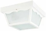 Nuvo 77-879 10" Carport Outdoor Ceiling Fixture With Frosted Acrylic Panels. Fixed Price $59.51.