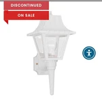 Sea Gull Lighting 8720-15 White Wall Lantern. Fixed Price $35.00.