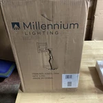 Millennium Lighting 42601-PBK Barkeley 16" Tall Outdoor Wall Sconce-black. Fixed Price $79.99.