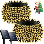Pack 200LED Solar Christmas Lights Outdoor, 72FT String With 8. Fixed Price $25.24.