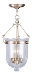 Livex Lighting 5063-01 Jefferson 10 Inch Antique Brass Chain Lantern. Fixed Price $349.96.