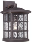 Quoizel Stonington 15 1/2" High Bronze Outdoor Wall Light. Fixed Price $199.99.