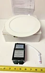 Recessed Light Tamlite Slim Profile Disc 8" Adjustable Cly-ccta/wh 120V. Fixed Price $5.39.