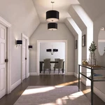 Hampton Bay Murray Collection 1-LIGHT Brushed Nickel Wall Sconce. Fixed Price $41.83.