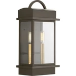 Progress Lighting P560002 Santee 8"W Outdoor Wall Sconce - Bronze. Fixed Price $199.99.