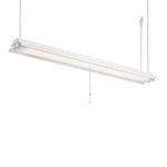 Designers Fountain 2-LIGHTS Shop Fixture, 4 Ft T8 Led Hanging Ceiling L.... Fixed Price $49.99.