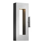 Hinkley Lighting Atlantis Outdoor 2 6.5" Wall, Titanium/etched 1640TT-LL. Fixed Price $149.99.