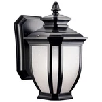 Kichler 9039 Black Salisbury Collection 1-LIGHT 10" Outdoor Wall. Fixed Price $127.99.