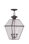 Livex Lighting 2385-07 Westover 3-LIGHT Outdoor Hanging Lantern, Bronze. Fixed Price $480.89.