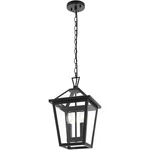 Outdoor Chandelier 2 Light Fixture Exterior Porch Walkway Hanging Lantern 17". Fixed Price $175.33.