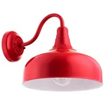 Gooseneck Rustic Barn Light E26, A19, 60W, 12" Indoor And Outdoor Use, Red. Fixed Price $67.84.