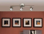 Eglo-armento 1 Collection 22.83 In. W 3-LIGHT Satin Nickel Dimmable Lighting. Fixed Price $99.99.