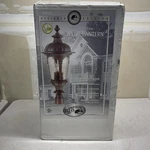 Hampton Bay - Exterior Post Lantern Rustic Bronze 408 246 New Open Box!. Fixed Price $49.49.