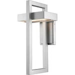 Z-lite 566B-SL-LED Luttrel 18 Inch Silver Outdoor Wall Light. Fixed Price $232.40.