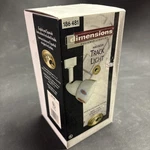 Hampton Bay Dimension Track Lighting Halogen GU10 Milk Glass Shade 186481. Fixed Price $24.95.