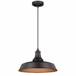 Vaxcel Dorado Outdoor 15" Pendant. Fixed Price $160.86.