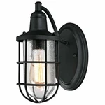 Westinghouse 6334700 Crestview One-light Wall Fixture, Textured Black Finish. Fixed Price $65.32.