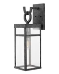 Aged Zinc Led Wall Mount From The Porter Collection. Fixed Price $395.00.