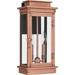 Aged Copper Two Light Outdoor Wall Mount From The Noelle Collection. Fixed Price $519.99.