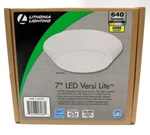 New! Lithonia Lighting Fmml 830 M6 7" 3000K Led Small Versi Round Flush. Fixed Price $24.99.