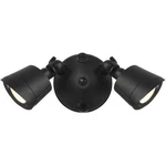 Multi Color-temp 2-LIGHT Led Double Flood In Matte Black. Fixed Price $52.00.