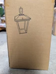 Lnc 1-LIGHT Square Outdoor Pendant Matte Black A03278P. Fixed Price $41.00.