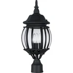 Maxim Lighting 1035BK Crown Hill 21 Inch Black Outdoor Pole/post Mount. Fixed Price $85.00.