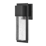 Lark Alex Light Outdoor Small Wall Mount, Black/clear Seedy 82010BK-LL. Fixed Price $144.50.