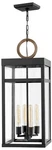 Hinkley Porter 31 1/4" High Black 4-LIGHT Led Outdoor Hanging. Fixed Price $963.00.