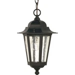 Nuvo Lighting Cornerstone 13" Hanging Lantern, Clear Seed 60-3476. Fixed Price $67.99.