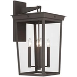 Crystorama BEL-A8064-TZ Belmont 26 Inch Twilight Bronze Outdoor Sconce. Fixed Price $638.40.