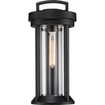 Nuvo Lighting Huron Medium Wall Lantern, Clear, Aged Bronze 60-6501. Fixed Price $259.99.